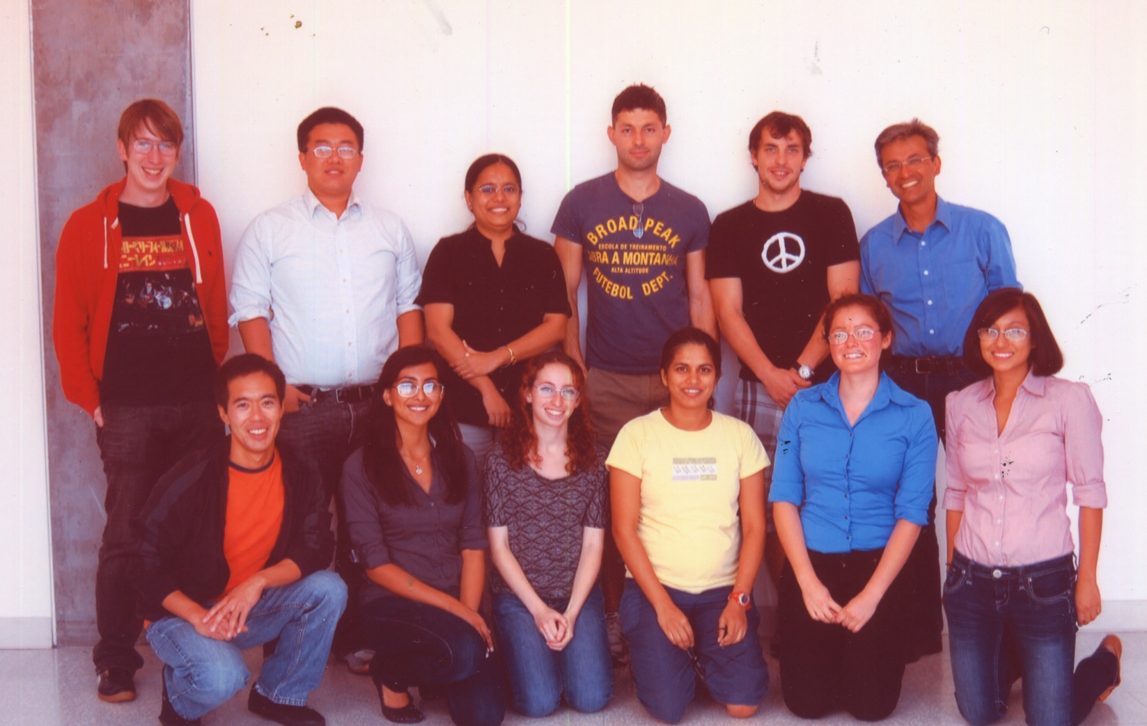 Lab in 2012 in NSB hallway