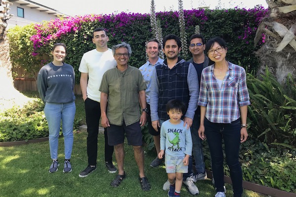 Goodbye to Kuei-Chen, Sumit, and Lindsey. Summer 2022 in PG Backyard